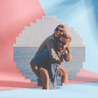 Custom Music Code Building Block Personalized Photo Brick Puzzles