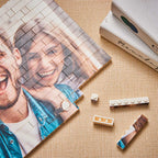 Personalised Photo Building Block Brick You Complete Me