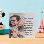 Custom Building Block Puzzle Square Photo Block Frame Gifts for Her