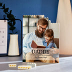 building block puzzle vertical building photo brick daddy thank you custom gift for dad personalized gift