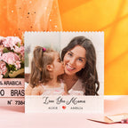 Custom Photo Building Block Puzzle Square Photo Brick Mother's Day Gift