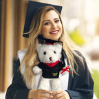 Personalized Graduation Bears Plush Stuffed Animal Bear for Graduation Gift