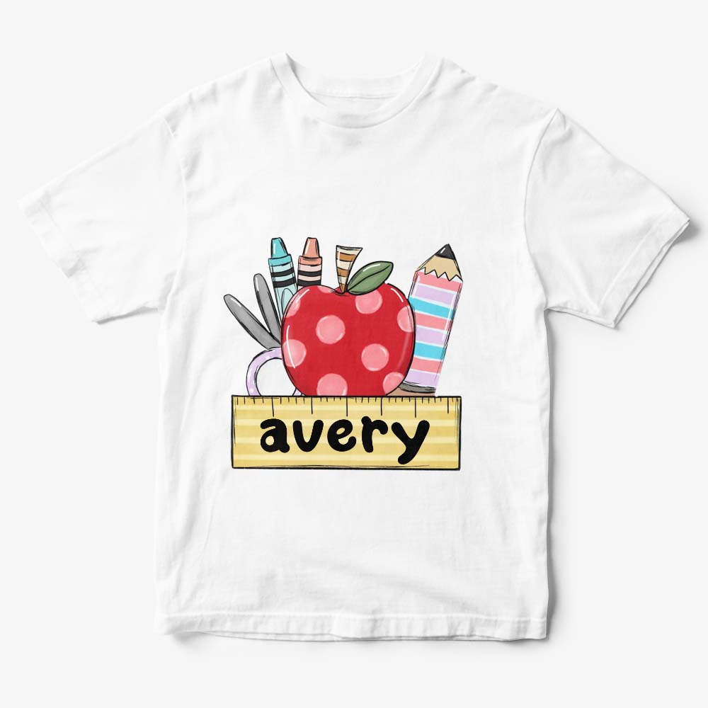 shirt personalized gift for daughter back to school front detail
