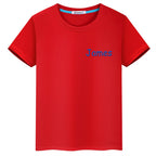 Personalized T-Shirt with Embroidered Name Gift for Kids