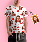 T-shirt personnalisé imprimé sur tout le visage