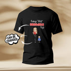 Custom Engraved T-Shirt Living That Grandma Life Pretty Girl Gift For Grandma