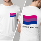 Personalized Gay Pride T-Shirt LGBTQ Rainbow Flag Shirt Gift for Pride Month