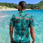 personalized photo hawaiian shirt vacation ready gift for boyfriend