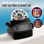 Custom 3D Viewfinder and Reel 10x Ultra-Clear 3D Upgraded Version Personalized Christmas Gifts Text and Photo Viewer with Your Own Photos