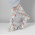 Custom Face Dollar Socks for Men and Women