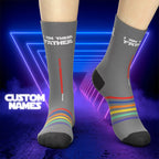 Personalized Name Socks I Am Their Father Socks Best Father's Day Gifts