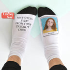 Custom Socks Photo Socks with Your Text Gifts for Lovers