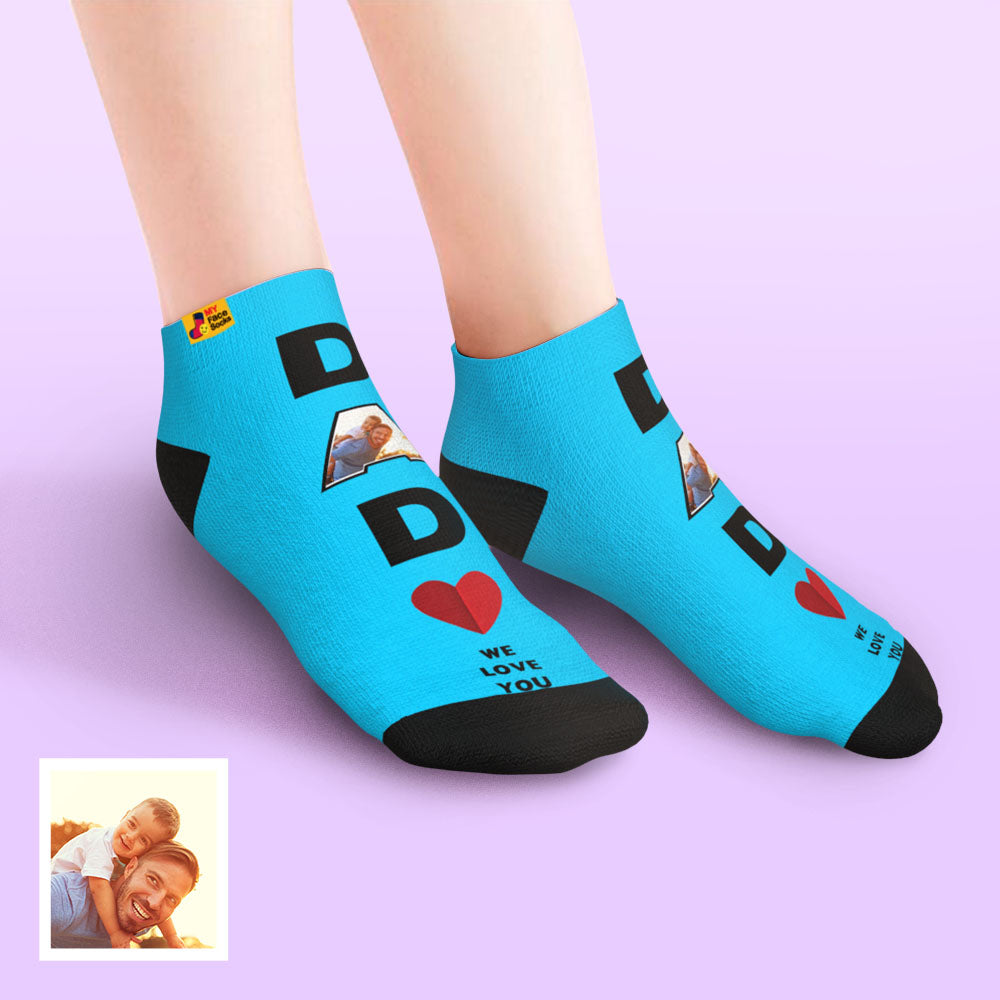 meaningful socks for dad with keepsake style