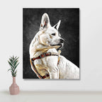 Framed Pet Painting Personalized Pet Portrait DIY Art Kit