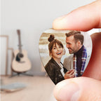 guitar pick personalized photo everyday keepsake gift for boyfriend custom style