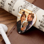 personalized photo guitar pick everyday keepsake gift for boyfriend custom style