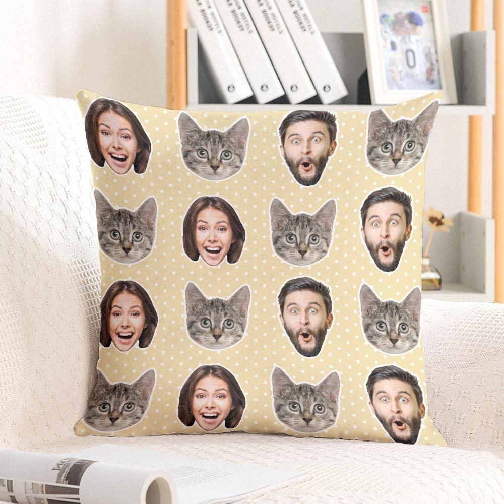 Custom Face Pillow – Personalize Your Home Decor with Unique Pillow