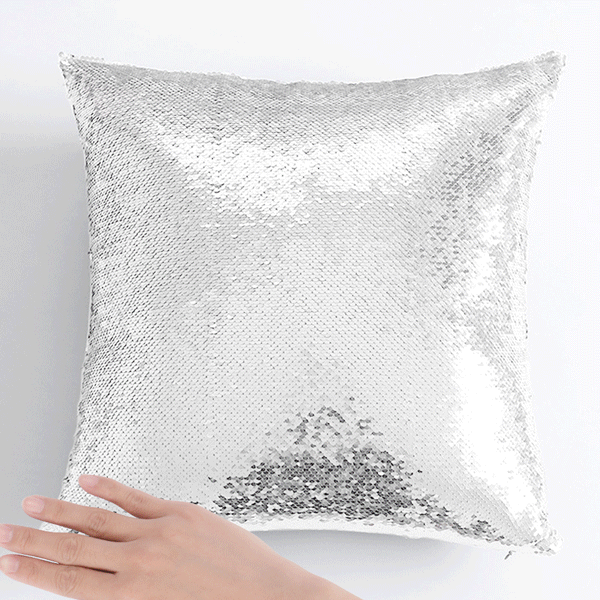 Custom Photo Magic Sequin Pillowcase Cover Only (Insert Not Included) – Multiple Colors