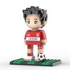 Full Body Customized 1 Person Brick Figures Soccer Theme Gift Birthday Gift Valentines Gift for Soccer Player