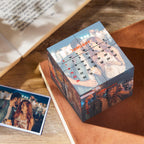 Custom Calendar Photo Cube Personalized Infinity Photo Folding Magic Cube Anniversary Gifts