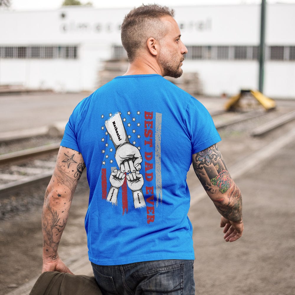 meaningful t shirt for dad with keepsake style