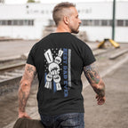meaningful t shirt for dad with keepsake style photo
