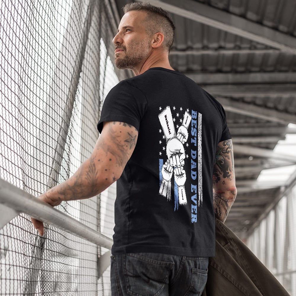 custom t shirt for dad special gift idea photo
