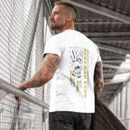 meaningful t shirt for dad with keepsake style photo front view