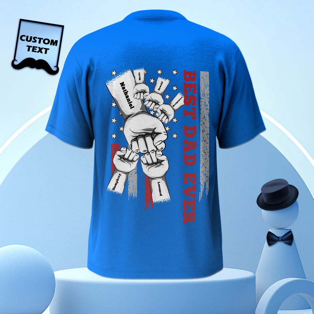 custom t shirt for dad special gift idea photo custom style