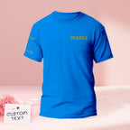Custom Engraved T-shirt Color Embroidery Mother's Day Gifts