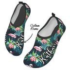 Personalized Water Sports Shoes Custom Name Slip Resistant Work Shoes Quick Dry Swim Shoes for Pool Beach Sand