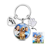 personalized photo or name keychain loss of dog gift everyday keepsake personalized preview