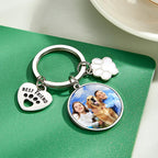 keychain personalized photo or name loss of dog gift everyday keepsake design preview