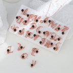 A-Z 26 Letters Custom Projection Necklace 925 Sterling Silver