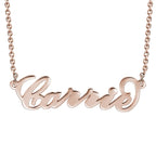 Custom Carrie Style Name Necklace