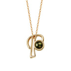 A-Z 26 Letters Custom Projection Necklace 925 Sterling Silver