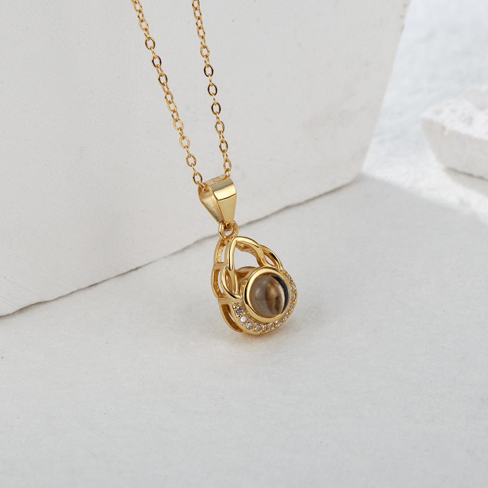 gifts for wife Eternal Love - Custom Decor - Projection Necklace Cute Bag Photo Necklace - gifts for wife - Anniversary view