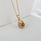 gifts for wife Eternal Love - Custom Decor - Projection Necklace Cute Bag Photo Necklace - gifts for wife - Anniversary view