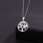 Custom Projection Necklace Love Tree Shape Photo Necklace Gift for Her