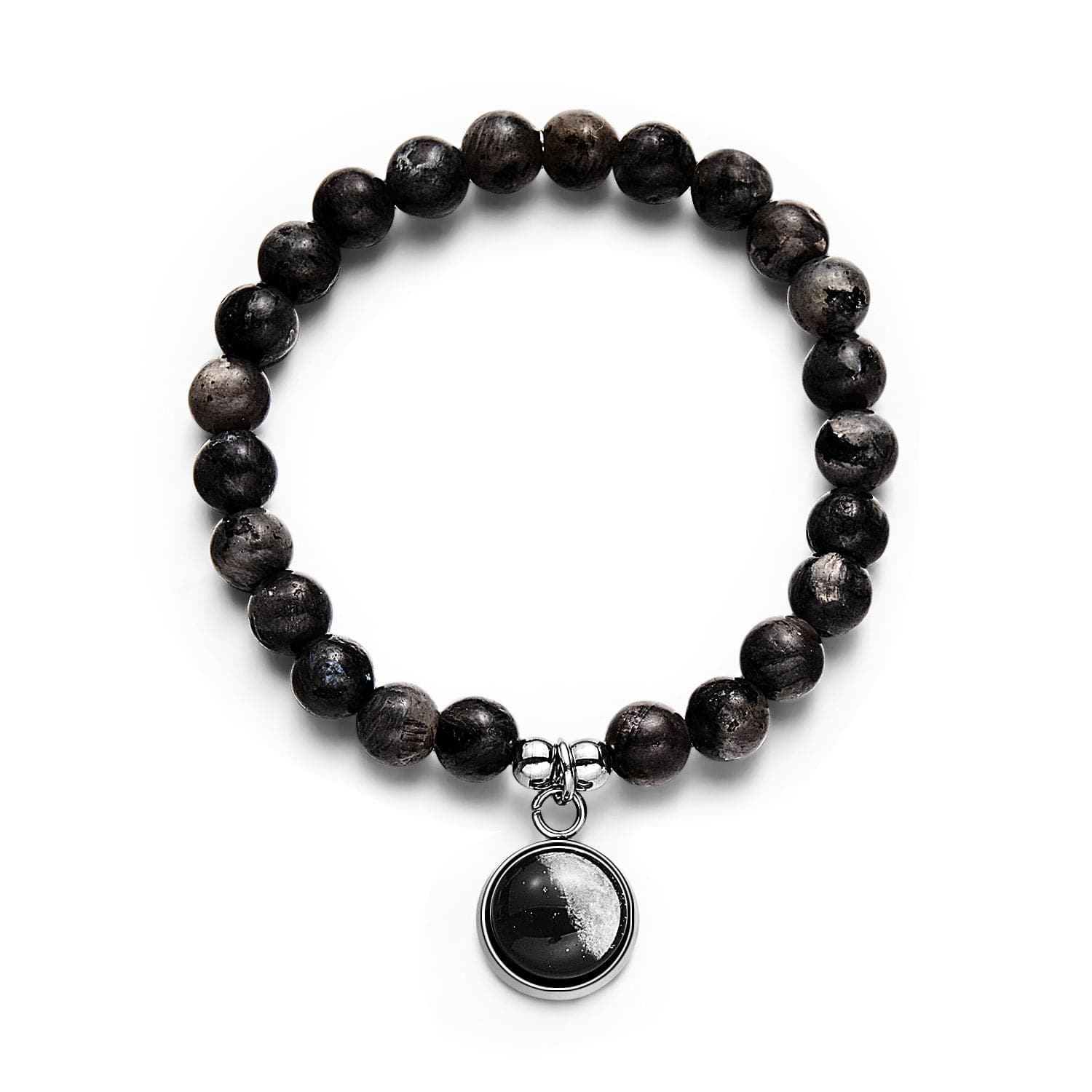 Custom Moon Phase Beads Bracelet Luminous Bracelet Gift for Her