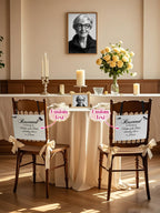 Personalized Memorial Seat Sign with Text Memorial Wedding Gift for Family Friend