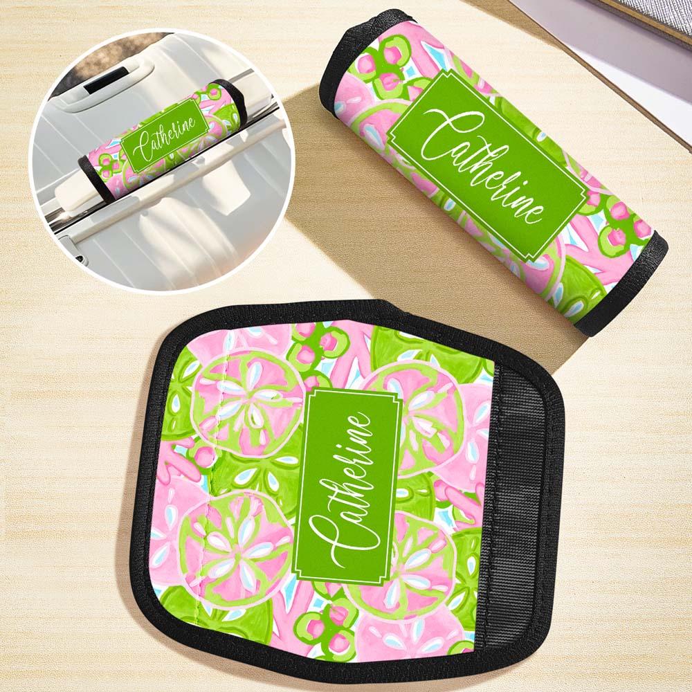 Personalized Vacation Element Luggage Handle Wraps Travel Accessories Gift for Travel Lovers