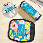 Personalized Vacation Element Luggage Handle Wraps Travel Accessories Gift for Travel Lovers