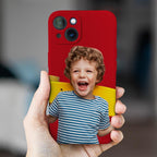 Custom Photo Green iPhone Case Personalized Protective Phone Case Creative Gifts