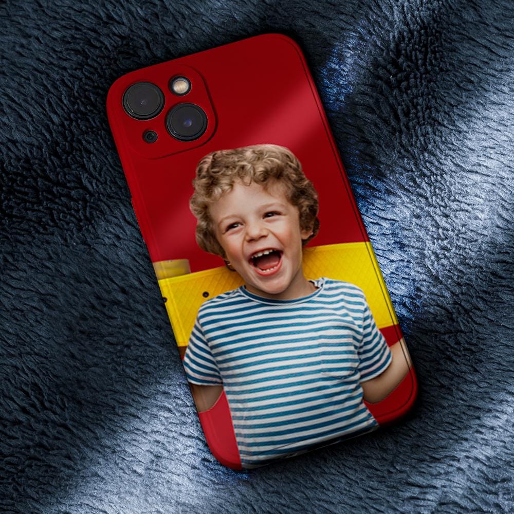 Custom Photo Green iPhone Case Personalized Protective Phone Case Creative Gifts