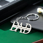 personalized keychain for dad with high quality craftsmanship