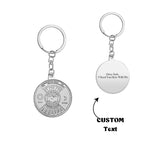 Custom Engraved Keychain Perpetual Calendar Decoration Pendant Keychain