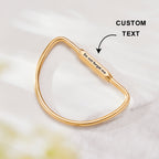 Personalized D Keyring Custom Engraved Camping Carabiner Keychain for Men