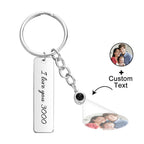 I Love You 3000 Keychain Custom Engrave Keychain Projection Keychain Fathers Day Gift For Him