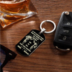 engraved tag keychain custom engraving gift for brother 28